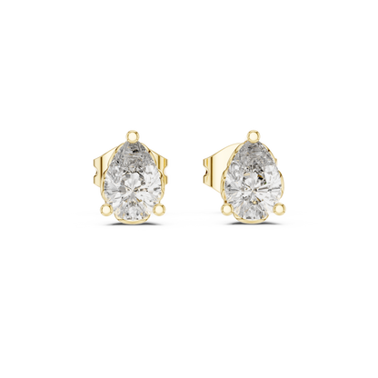 Elaris Pear Diamond Studs