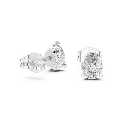 Elaris Pear Diamond Studs