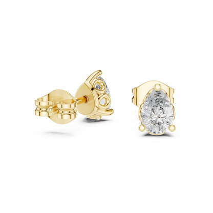Elaris Pear Diamond Studs