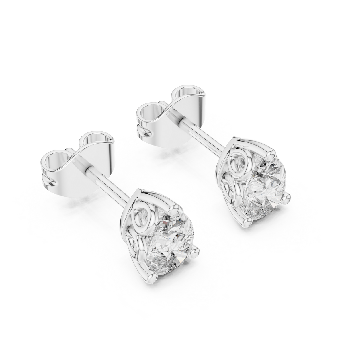 Elaris Pear Diamond Studs