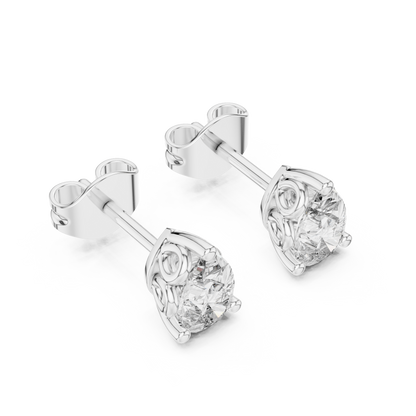 Elaris Pear Diamond Studs