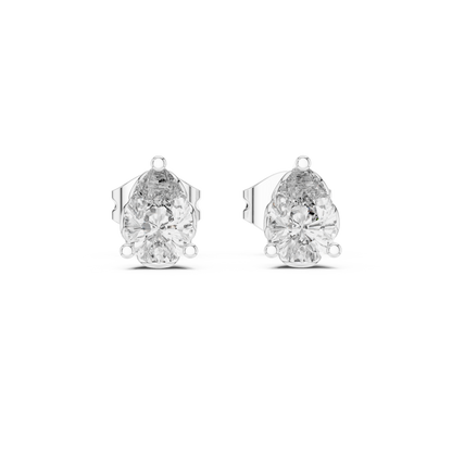 Elaris Pear Diamond Studs