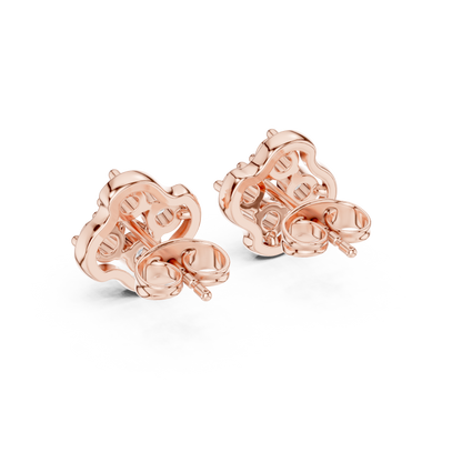 Petal Crown Quintet Diamond Studs