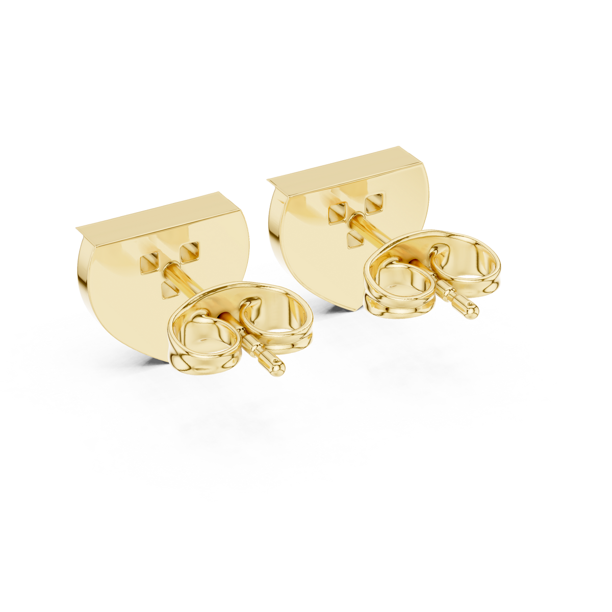 Prism Triad Frame Diamond Studs