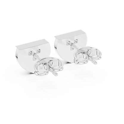 Prism Triad Frame Diamond Studs