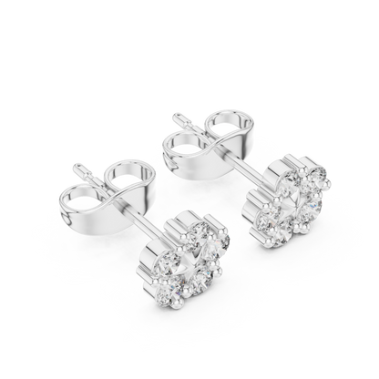 Celestial Five Point Diamond Studs