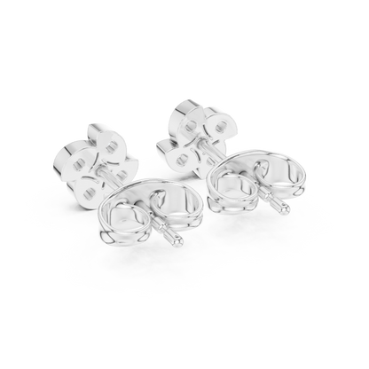 Luminous Clover Petal Diamond Studs