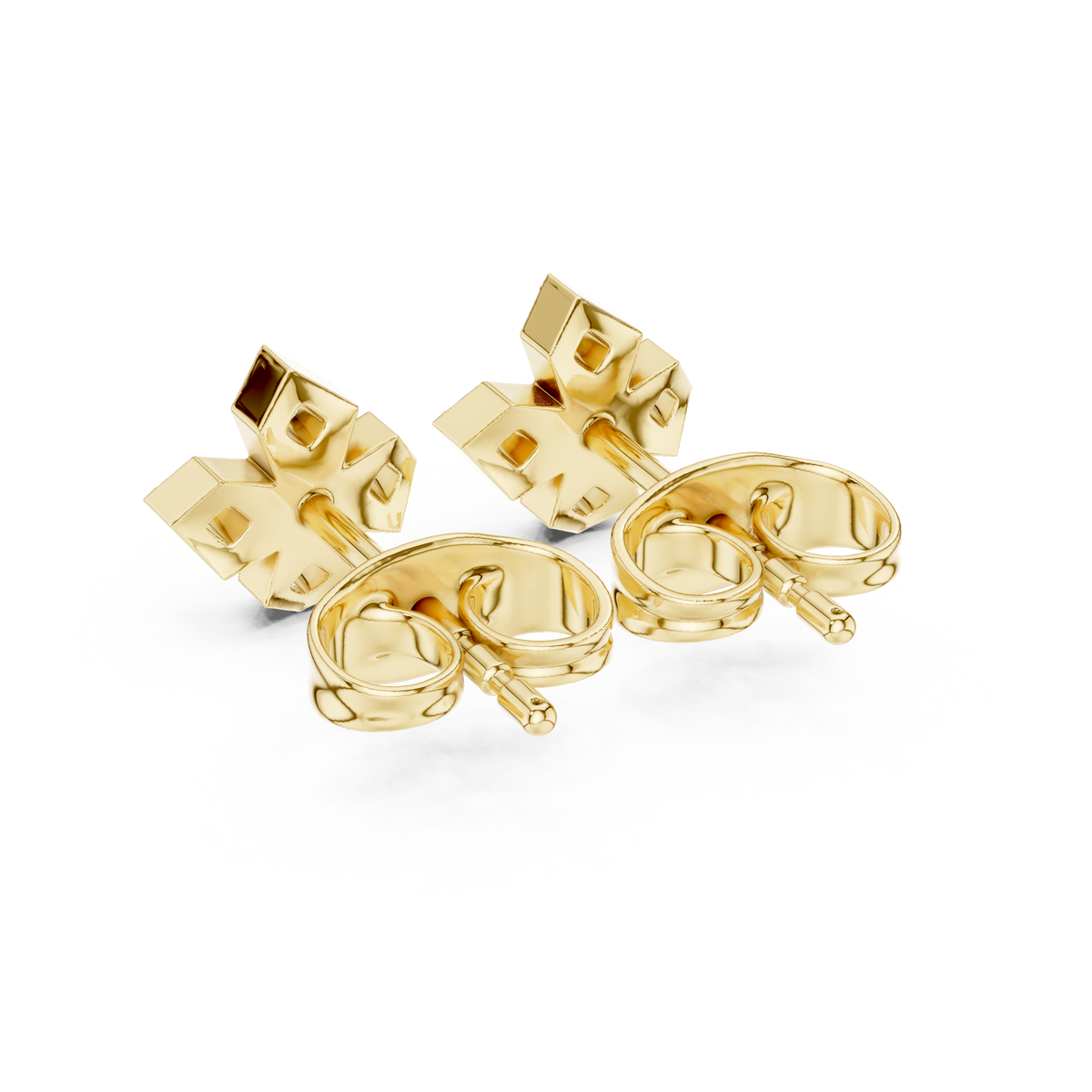 Regal Five Point Floral Diamond Studs