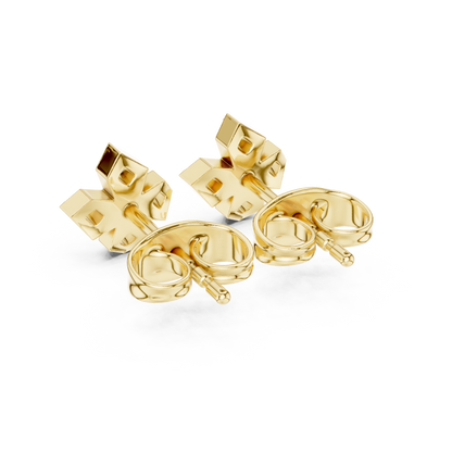Regal Five Point Floral Diamond Studs