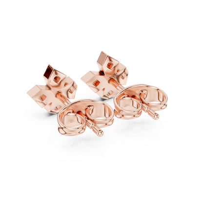 Regal Five Point Floral Diamond Studs
