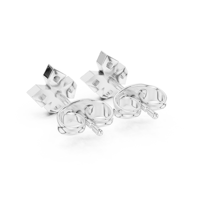 Regal Five Point Floral Diamond Studs