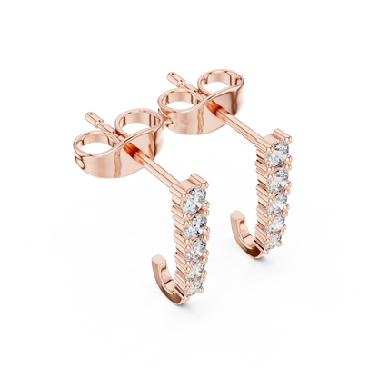 Elegant Linear Cascade Diamond Drops