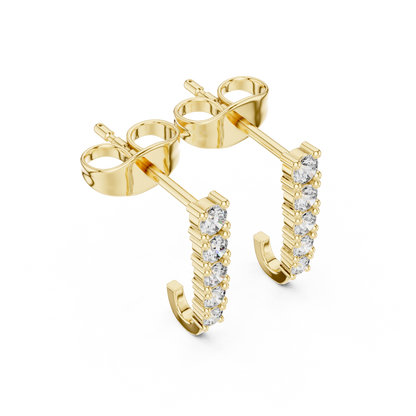 Elegant Linear Cascade Diamond Drops