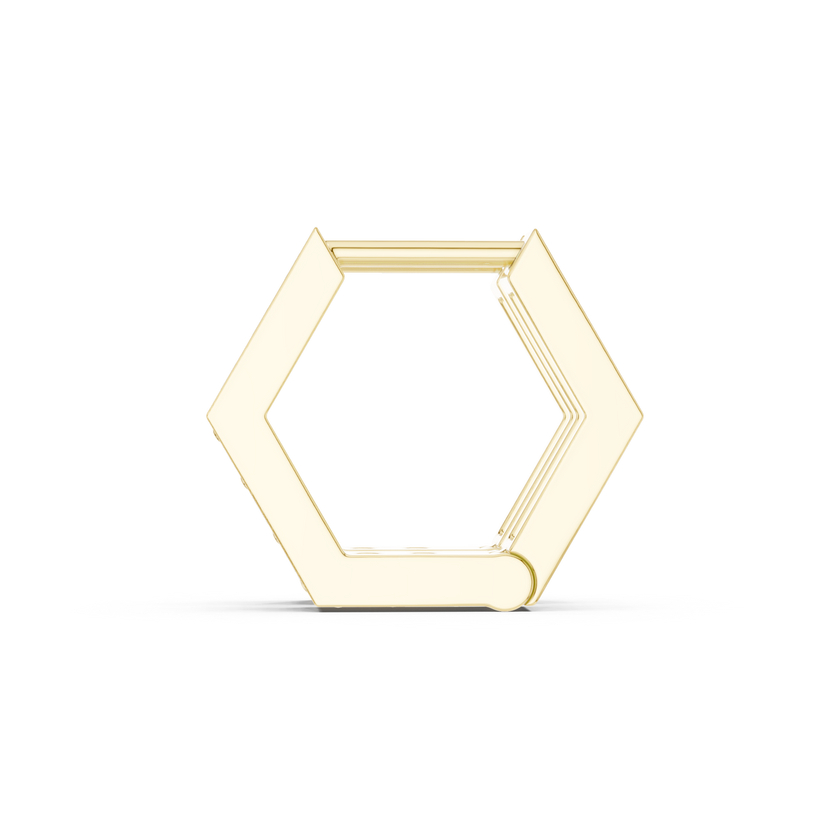 Regal Double Row Diamond Huggies