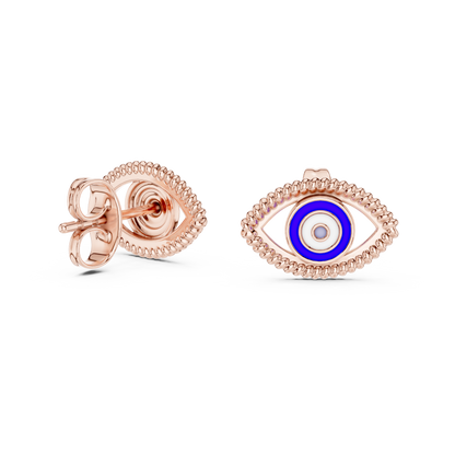 Elegant Evil Eye Studs