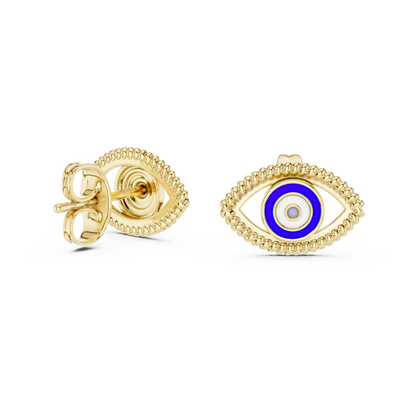Elegant Evil Eye Studs