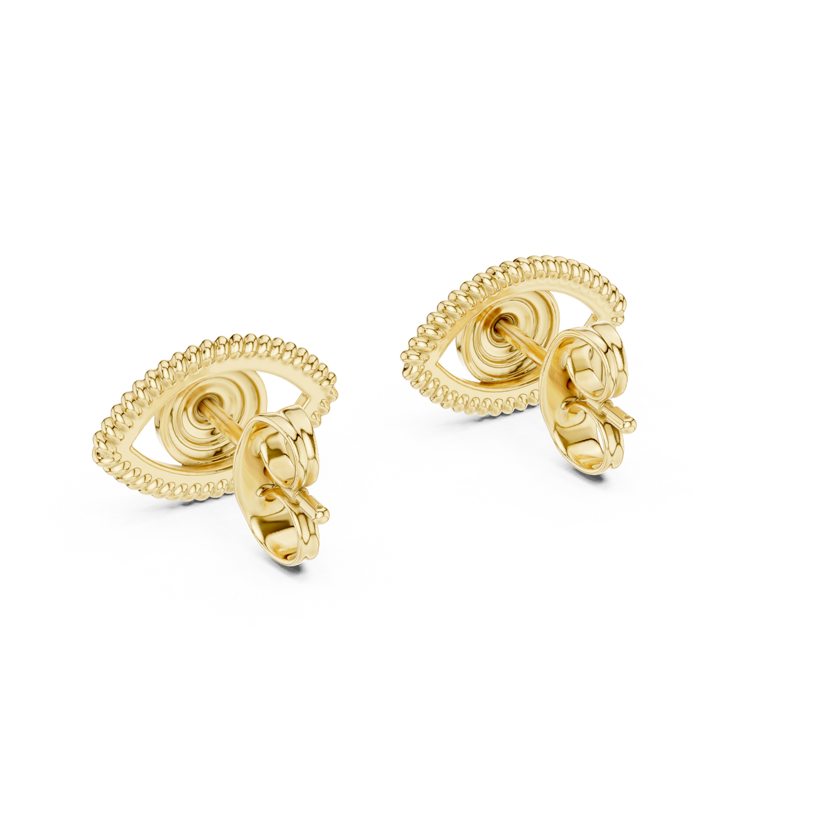 Elegant Evil Eye Studs