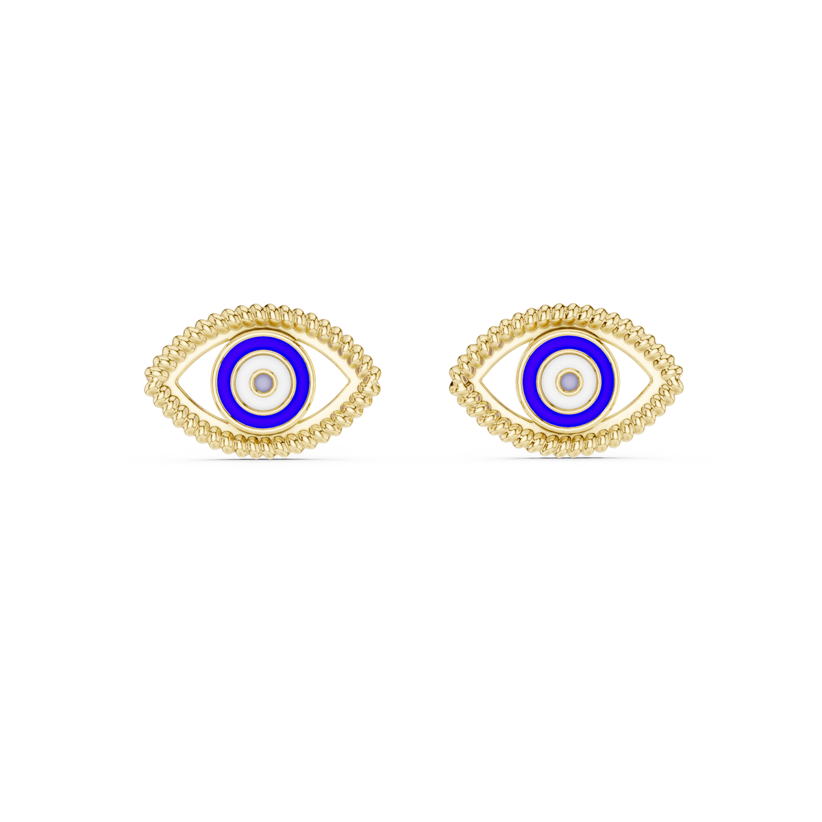 Elegant Evil Eye Studs