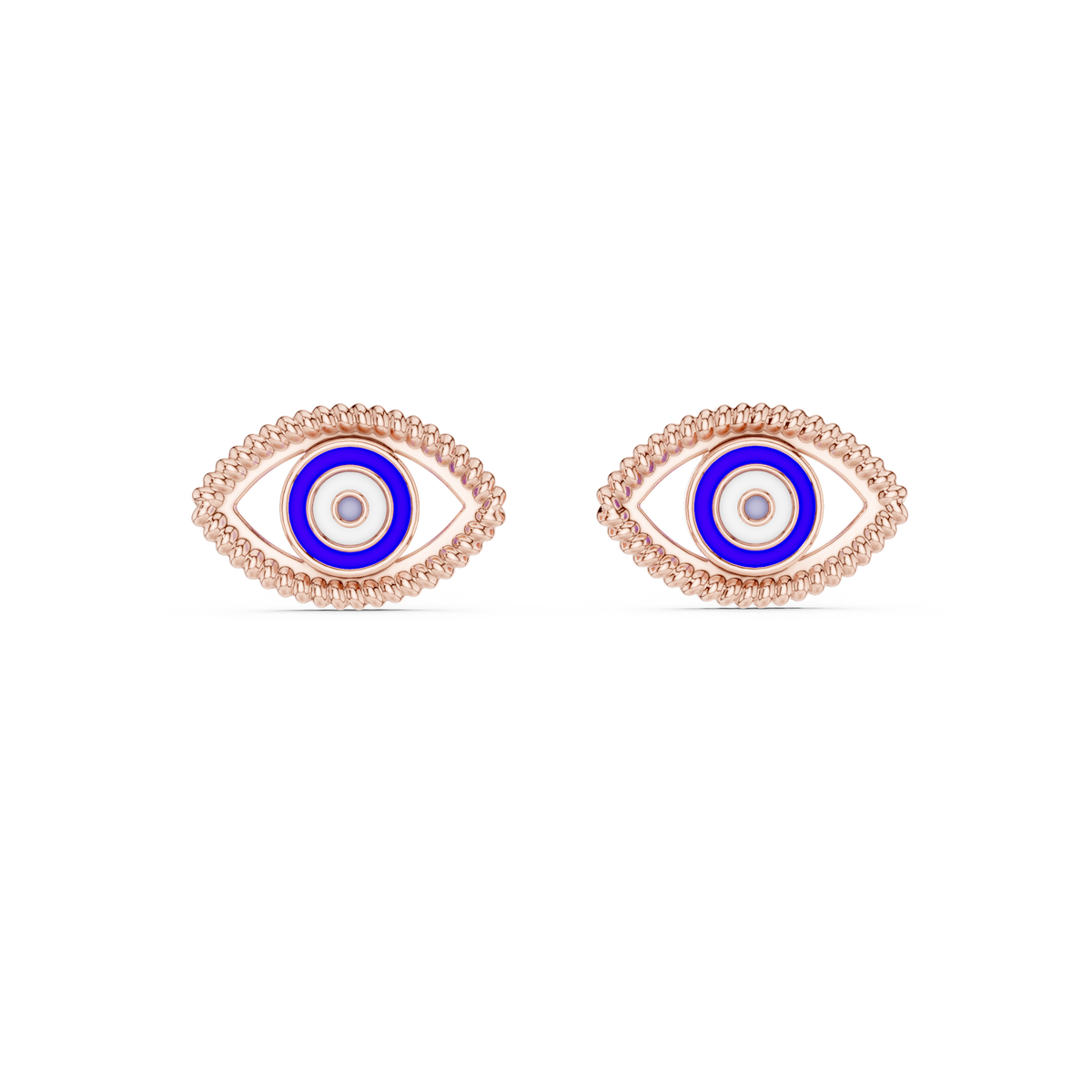Elegant Evil Eye Studs