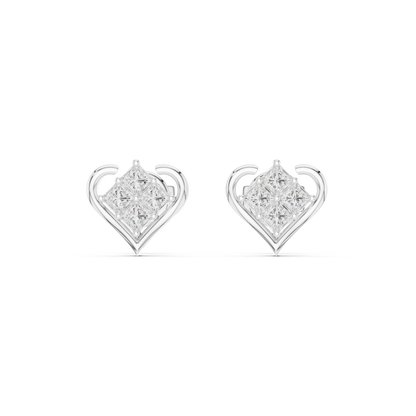 Lunavera Heartbound Cluster Studs