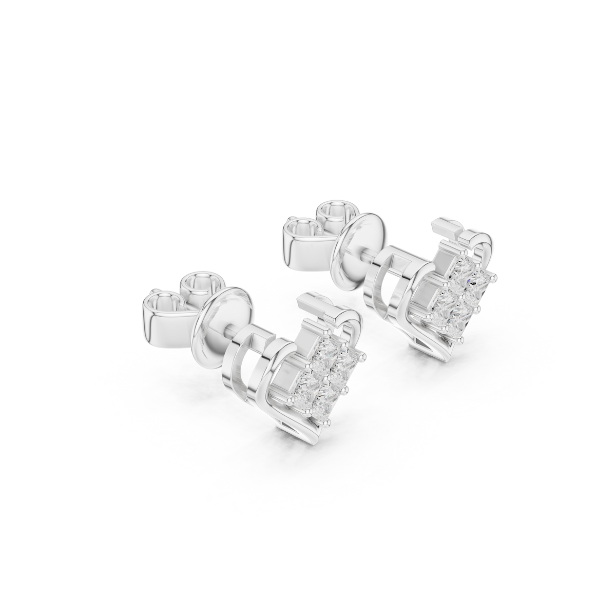 Lunavera Heartbound Cluster Studs