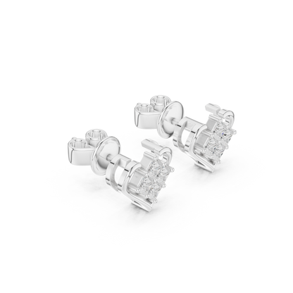 Lunavera Heartbound Cluster Studs