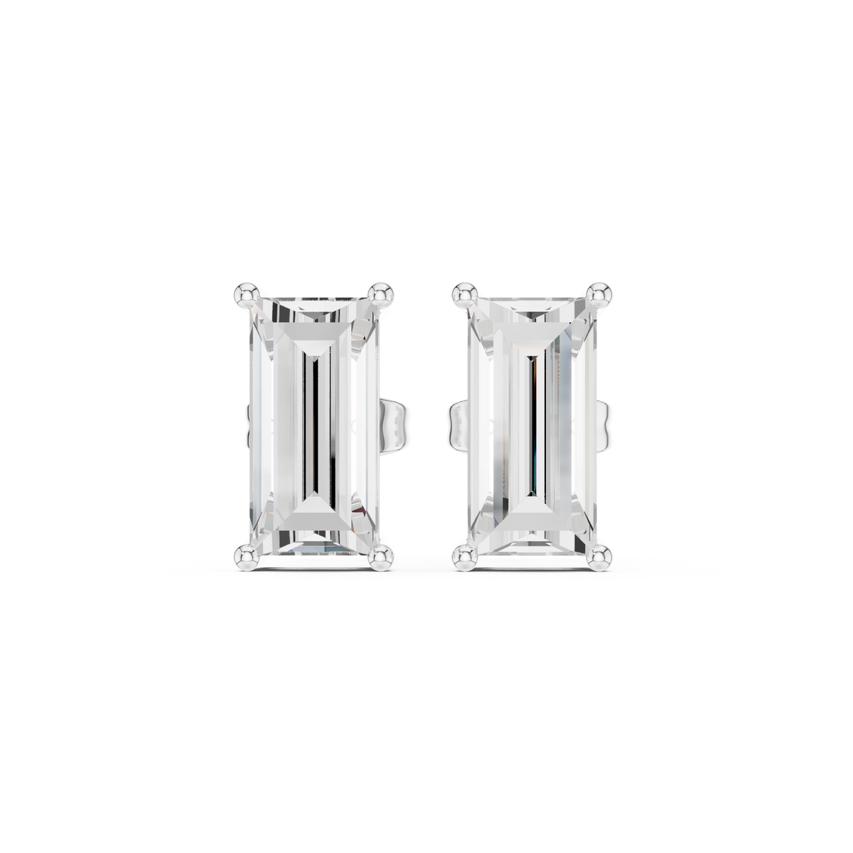 Virellan Baguette Radiance Studs