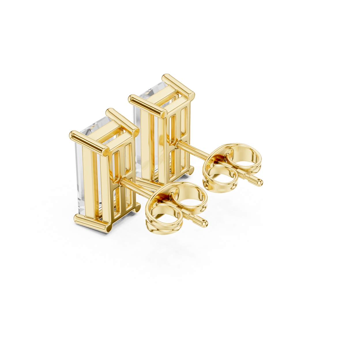 Virellan Baguette Radiance Studs
