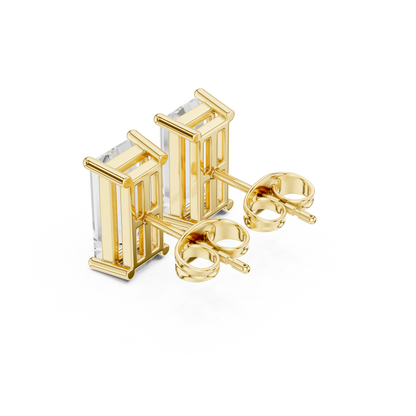 Virellan Baguette Radiance Studs