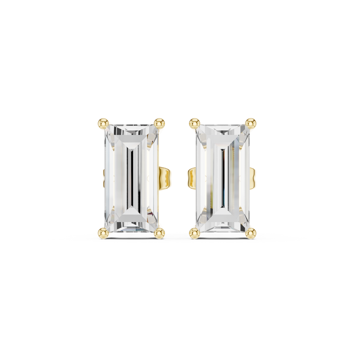 Virellan Baguette Radiance Studs