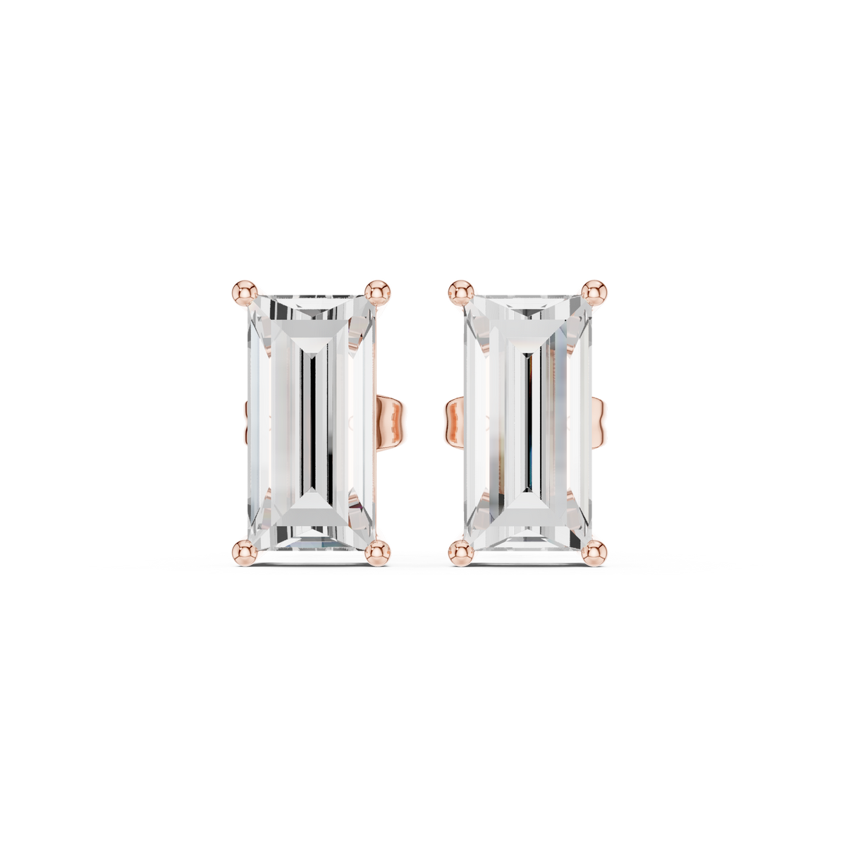 Virellan Baguette Radiance Studs
