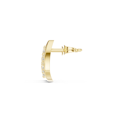 Serenna Triangular Diamond Frame Studs