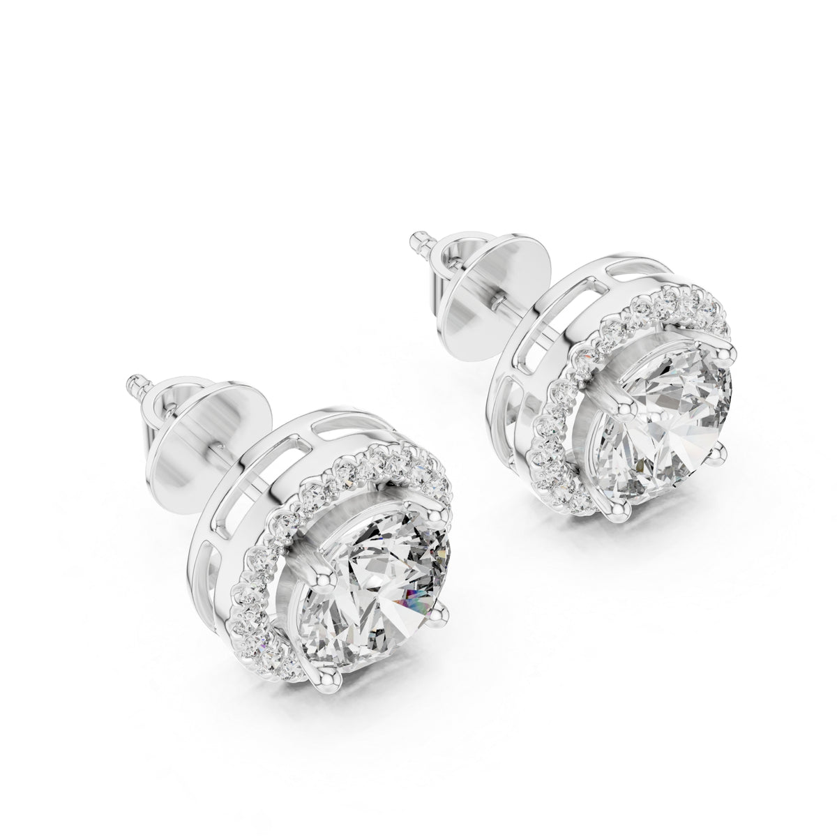 Aurelia Halo Luxe Studs
