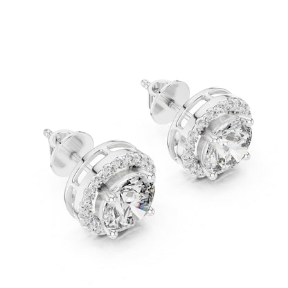 Aurelia Halo Luxe Studs
