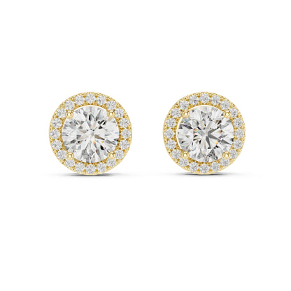 Aurelia Halo Luxe Studs