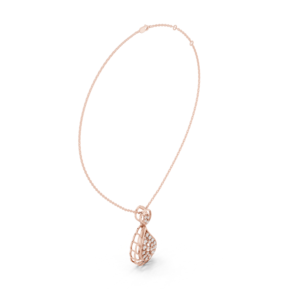 Celestial Cascade Sculpted Pendant