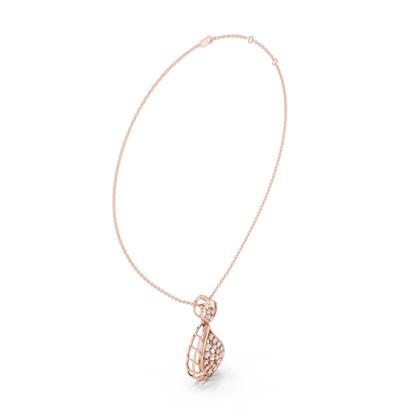 Celestial Cascade Sculpted Pendant