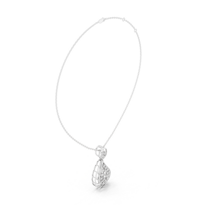 Celestial Cascade Sculpted Pendant
