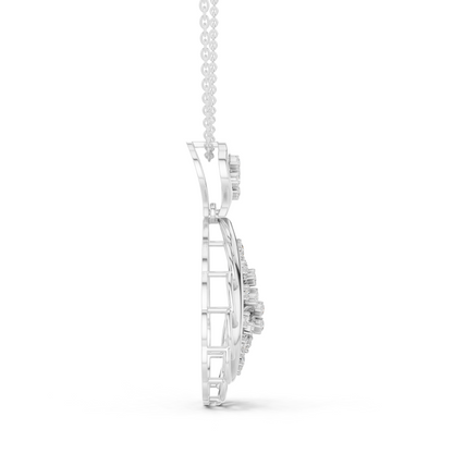 Celestial Cascade Sculpted Pendant