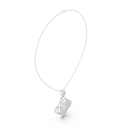 Ornate Geometric Floral Radiance Pendant