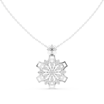 Celestial Mandala Diamond Pendant