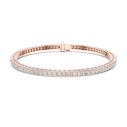 Imperial Prism Princess Cut Diamond Tennis Bracelet