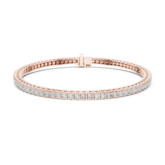 Imperial Prism Princess Cut Diamond Tennis Bracelet