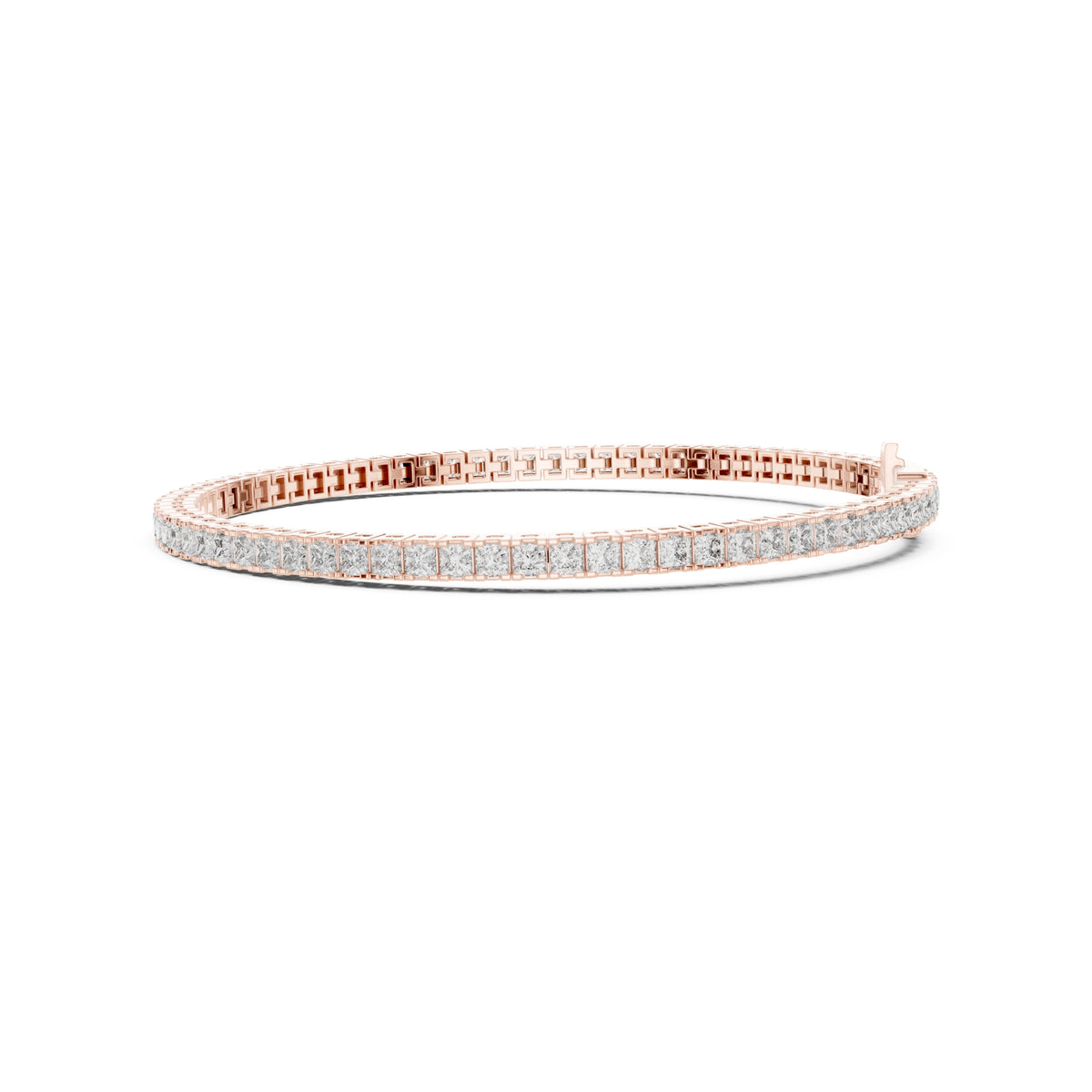 Imperial Prism Princess Cut Diamond Tennis Bracelet