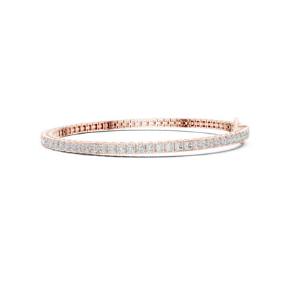 Imperial Prism Princess Cut Diamond Tennis Bracelet