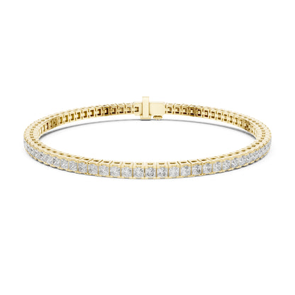 Imperial Prism Princess Cut Diamond Tennis Bracelet