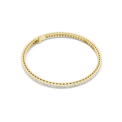 Imperial Prism Princess Cut Diamond Tennis Bracelet