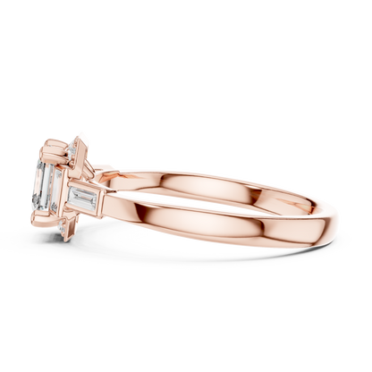 Regal Frame Sculpted Elegance Ring
