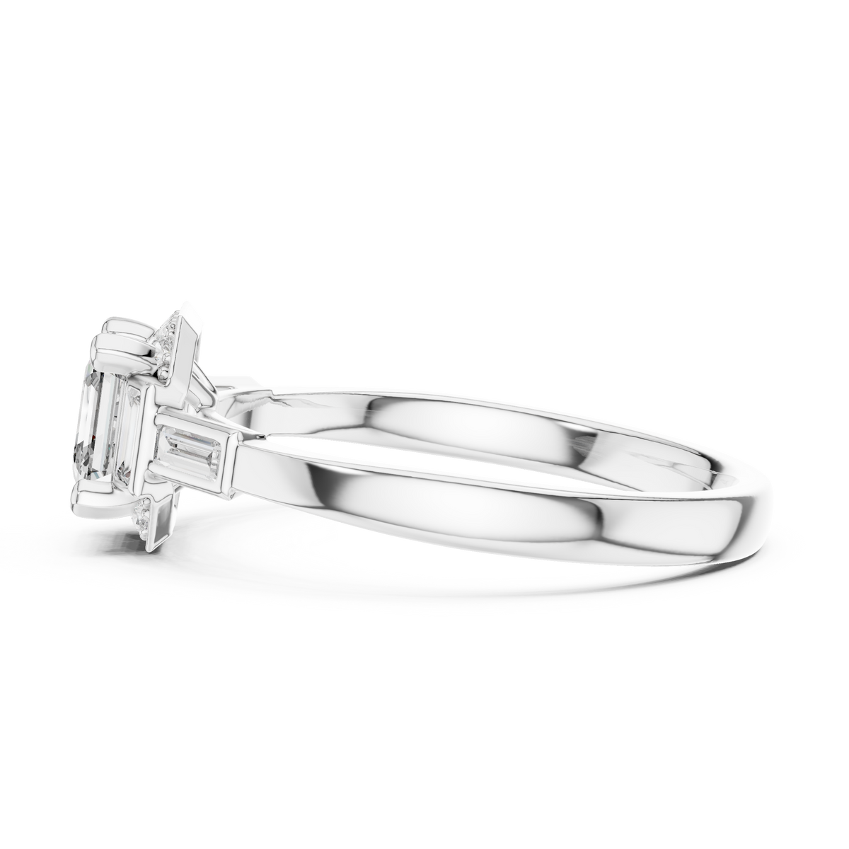 Regal Frame Sculpted Elegance Ring