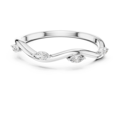 Marquise Wave Ring